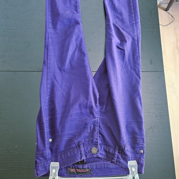 3/$15 Purple low rise jeans - Picture 4 of 6